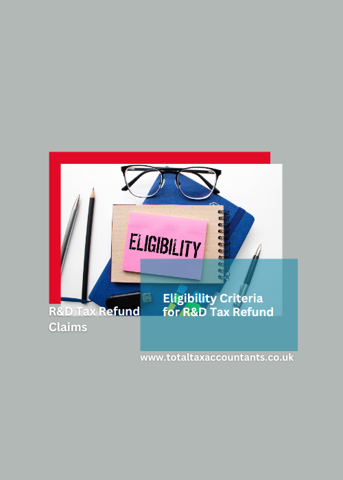 Eligibility Criteria for R&D Tax Refund