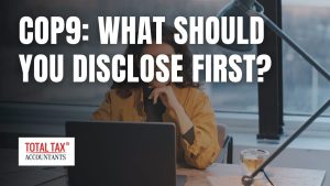 COP9: What Should You Disclose First?