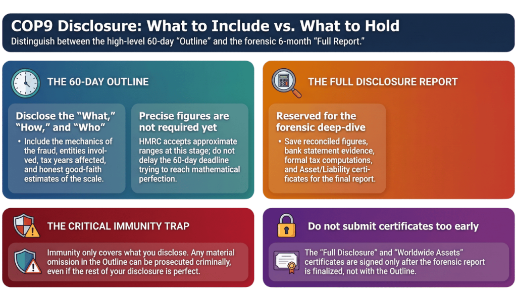 COP9 Outline Disclosure